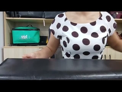 방염 라운드 화덕 매트 – 액체 실리콘 코팅, 내열성 BBQ 그릴 및 모닥불 패드