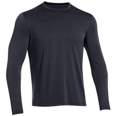 Crew Neck Military Long Sleeve T Shirt Anti Static Ultra Soft