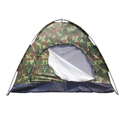 Tactical Camping And Hiking Gear Tent 180T Silver Coated Polyester