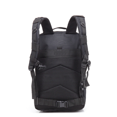 Oxford Black Tactical assault backpack 45L Molle System With Heavy Duty Zipper