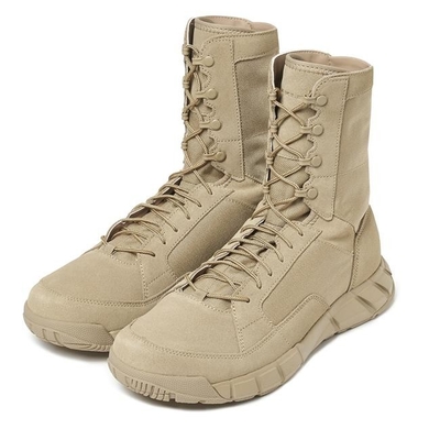 Cordura Nylon Khaki Waterproof Side Zip Tactical Boots EVA Midsole