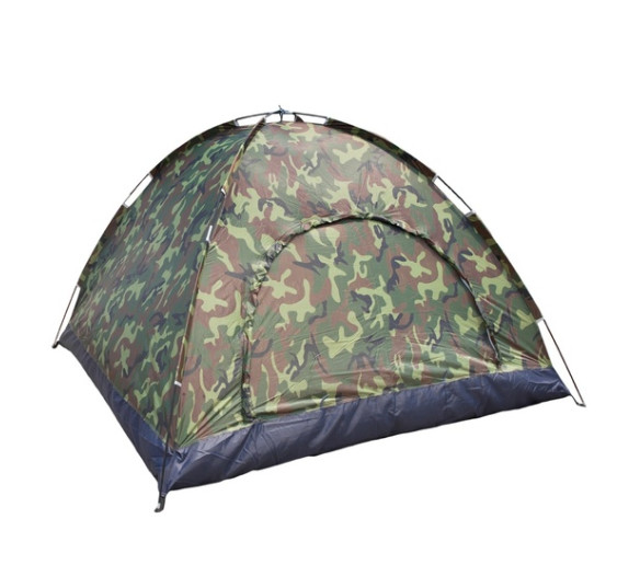 Tactical Camping And Hiking Gear Tent 180T Silver Coated Polyester