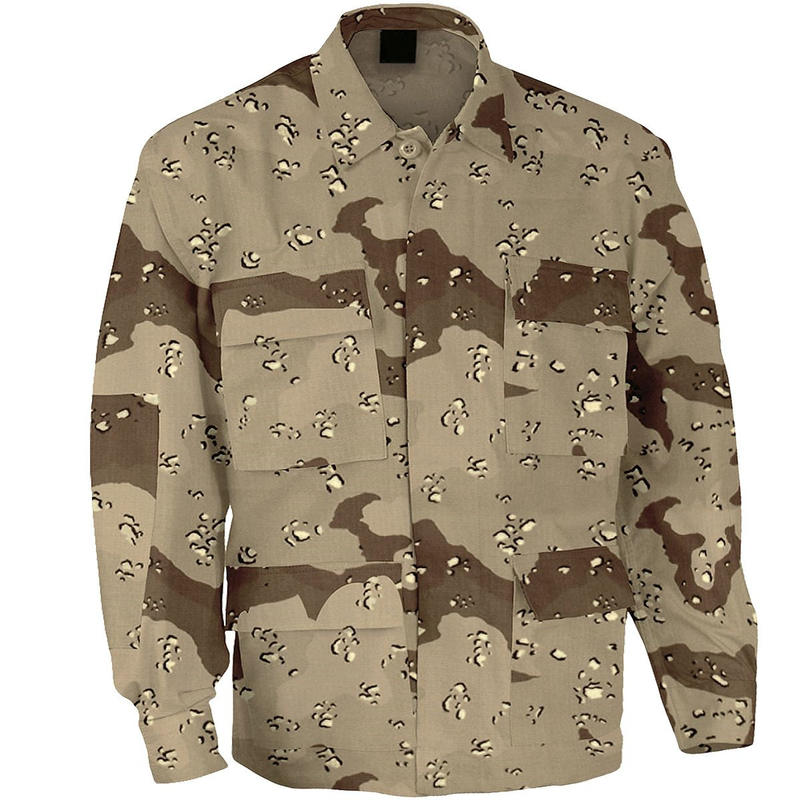 Military tactical outdoor customized battle dress uniform(BDU) multi-color