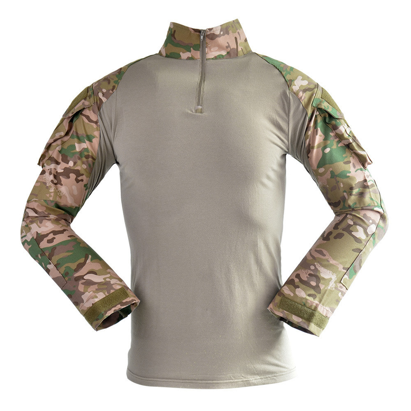Plaid Cloth Military Garments Shirts Multi Camouflage G2 For Airsoft Hunting